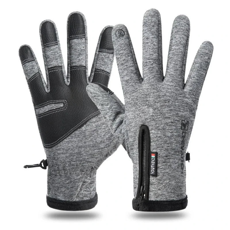 Unisex Winter Waterproof Thermal Touchscreen Gloves for Outdoor Sports