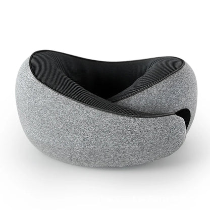 U-Shaped Travel Neck Pillow – Adjustable Memory Foam Pillow for Sleeping, Neck Support, and Portable Travel