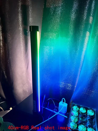 Modern RGB Standing Floor Lamp – Color Changing Light for Bedroom & Living Room