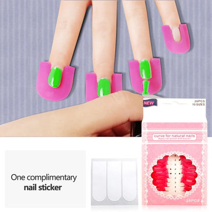LINMANDA 26pcs Nail Polish Protectors – Finger & Cuticle Guard for Nail Art