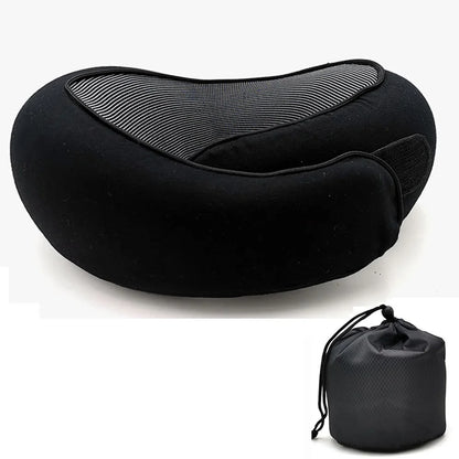 Memory Foam Neck Pillow – U-Shaped Travel Pillow with Cervical Support