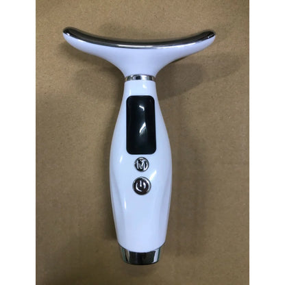 Portable 7-Color LED Light Therapy Face & Neck Massager – Anti-Wrinkle & Skin Tightening