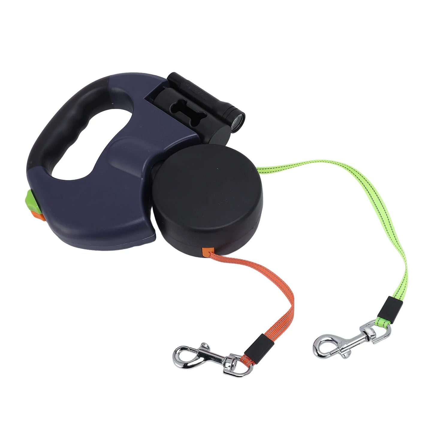 Smart Retractable Dog Leash with LED Light – Durable Automatic Pet Leash with Ergonomic Grip